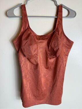 Ruby Ribbon NWOT Simply Smooth Pocket Cami Shapewear Size 50 Terracotta Womens